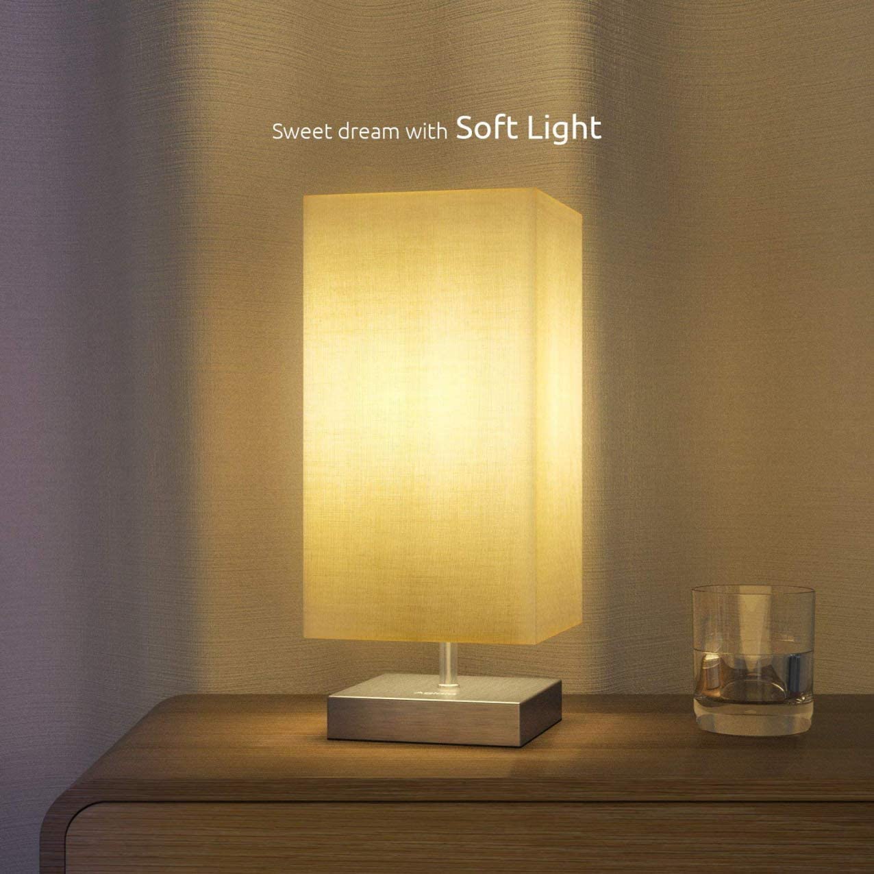 TECKIN Bedside Table Lamp